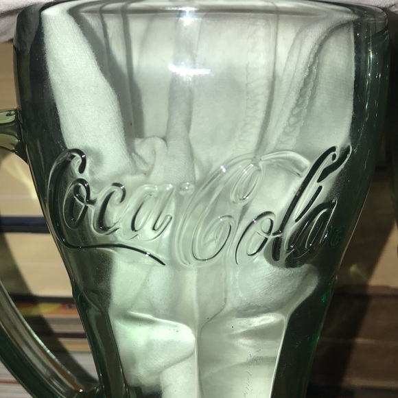 Vintage Heavy Duty COCA COLA handled glasses - Picture 2 of 9
